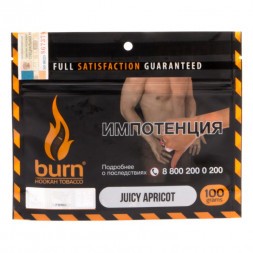 Табак Burn - Juicy Apricot (Спелый Абрикос, 100 грамм)