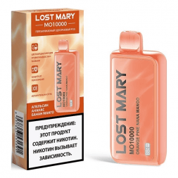 LOST MARY MO - Апельсин Ананас Банан Манго (Orange Pine Nana Mango, 10000 затяжек)